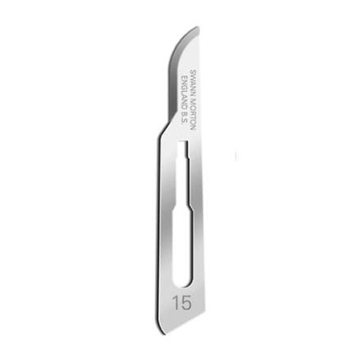 [SMKS15] Swann Morton Standardklinge 15 für den Griff N°3